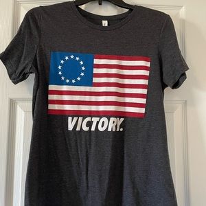 Nine Line Betsy Ross Flag T-Shirt, size medium
